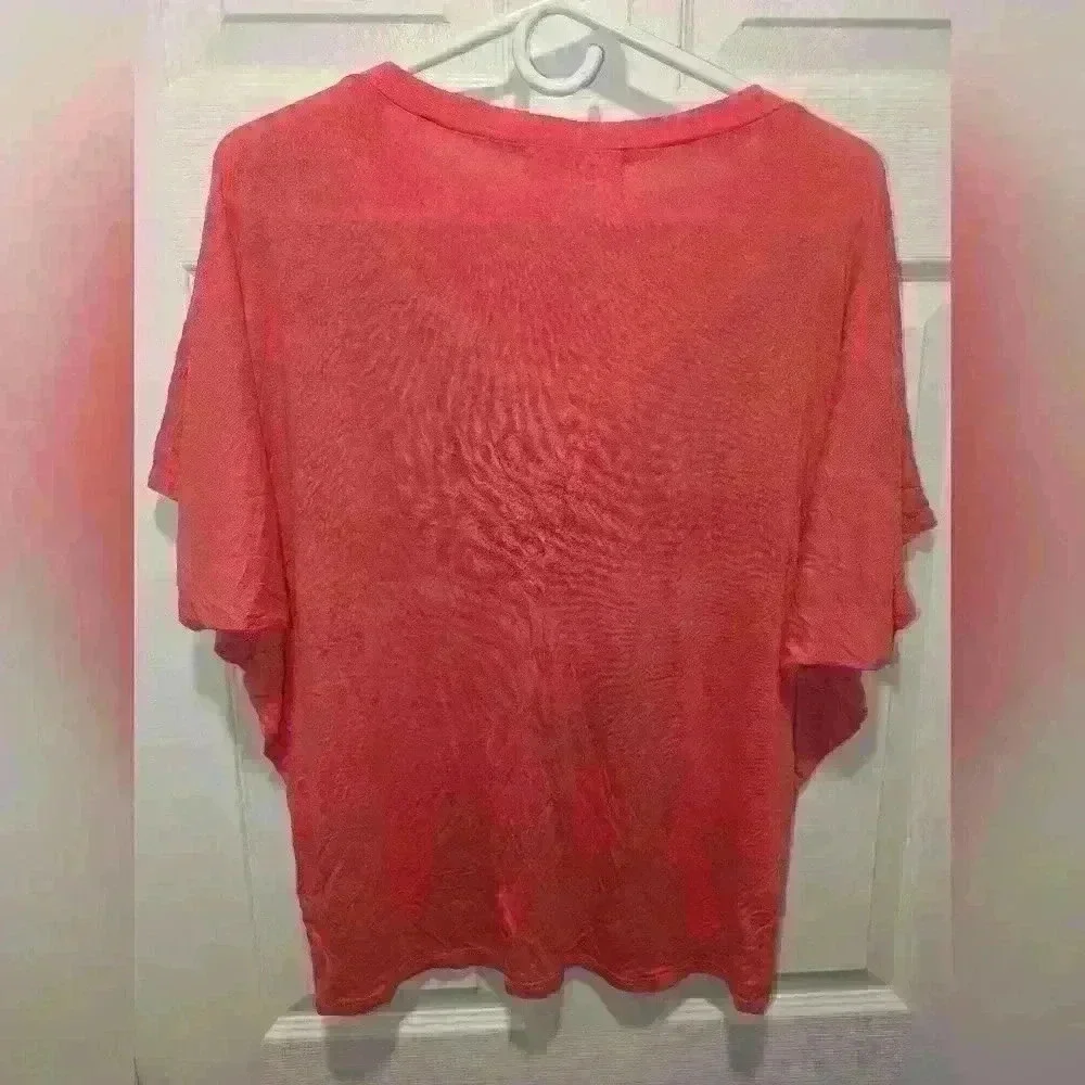 Shop wanna b pink and cheetah print medium shirt - Picture 6 of 6